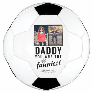 Bola De Futebol Papai você é o Dia dos Pais mais engraçado 2 Foto