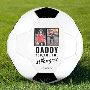 Bola De Futebol Papai você é o Dia dos Pais mais Forte 2 Foto