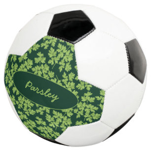 Bola De Futebol Parsley Pattern
