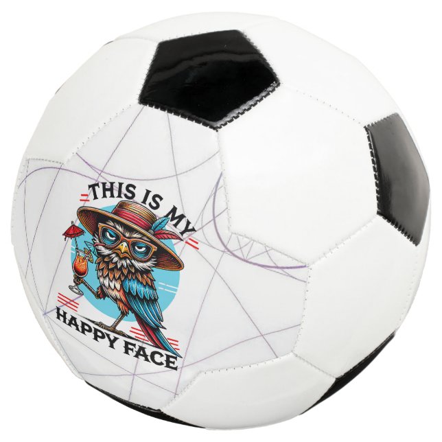 Bola De Futebol Pássaro com um Toque (Três quartos)