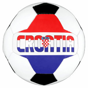 Bola De Futebol Patrimônio Azul Branco Vermelho da Croácia