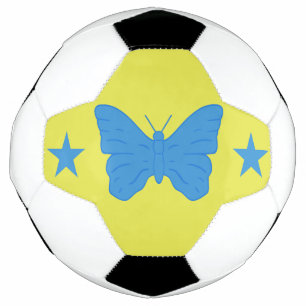 Bola de Futebol Patriótica com a Bandeira de Bady 