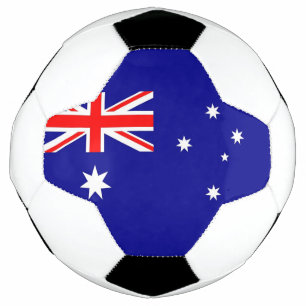 Bola de Futebol Patriótica com Bandeira da Austrál