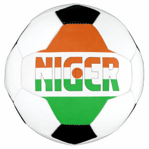 Bola De Futebol Patriótico de Bandeira Níger 