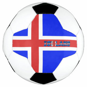Bola De Futebol pavilhão islandês