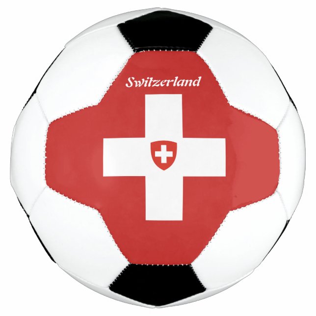 Bola De Futebol pavilhão suíço (Frente)