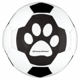 Bola De Futebol Pegada de animal