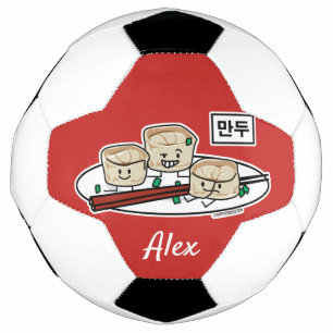 Bola De Futebol Pequeno almoço coreano hangul do dim sum da