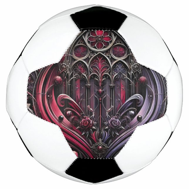 Bola de Futebol Personalizada Arcos Góticos (Frente)