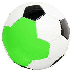 Bola de Futebol Personalizada Verde Neon