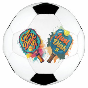 Bola De Futebol Pickleball Paddle - Design desportivo e divertido