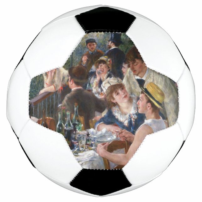 Bola De Futebol Pierre-Auguste Renoir - Luncheon do Partido Barco (Frente)