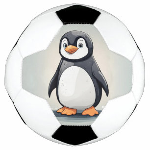 Bola De Futebol Pinguim adorável