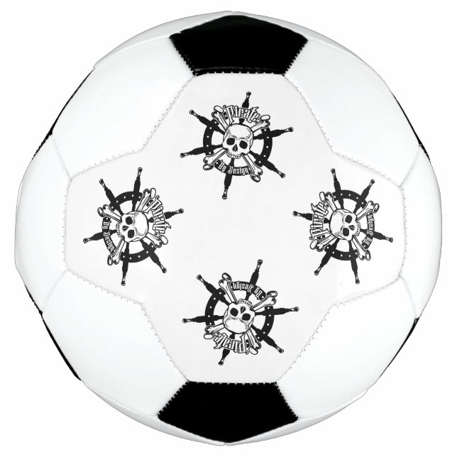 Bola De Futebol Pirata de Futebol (Frente)