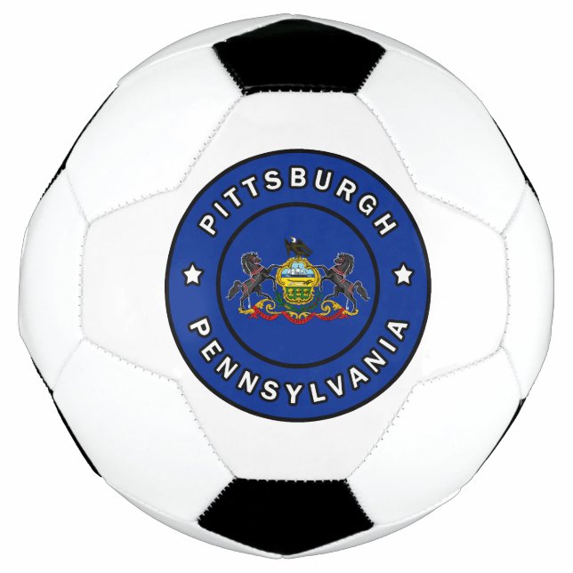 Bola De Futebol Pittsburgh Pensilvânia (Frente)