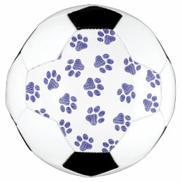 Bola De Futebol Portas, Patas-Cachorros, Patas-Azuis-Marinhos