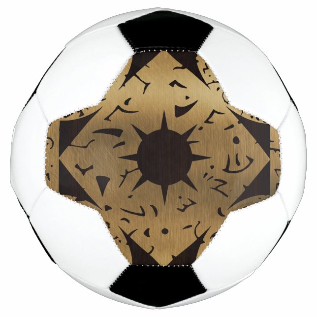 Bola De Futebol Preencher Lado de Lançamento F (Frente)