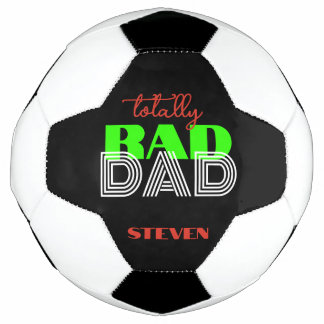 Bola De Futebol Presente do Dia dos Pais totalmente RAD DAD legal 