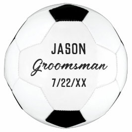 Bola De Futebol Presente para Padrinhos com Texto Personalizado Fa