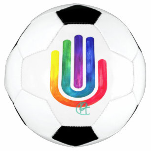 Bola De Futebol Prism Minimalista Hamsa Art