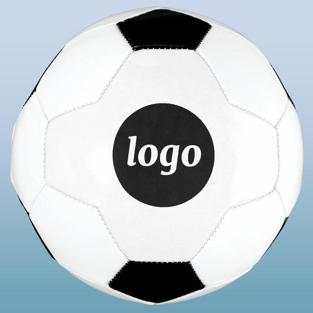Bola de Futebol Promocional de Negócios com Logoti (Simple logo business branding promotional soccer ball)