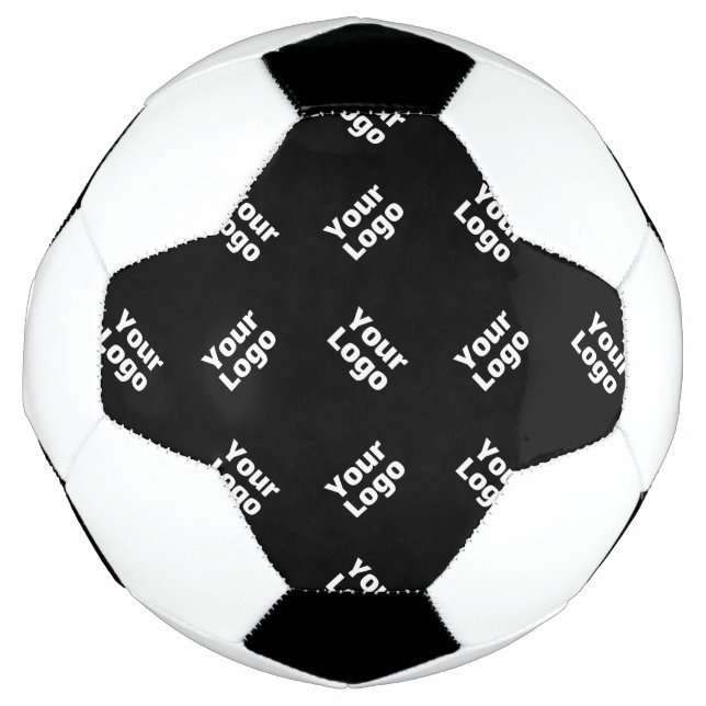 Bola De Futebol Qualquer logotipo ou imagem carregada | Padrão dis (Frente)