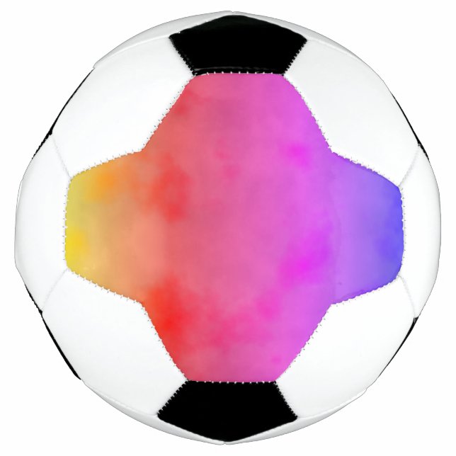 Bola De Futebol Rainbow Vapor (Frente)
