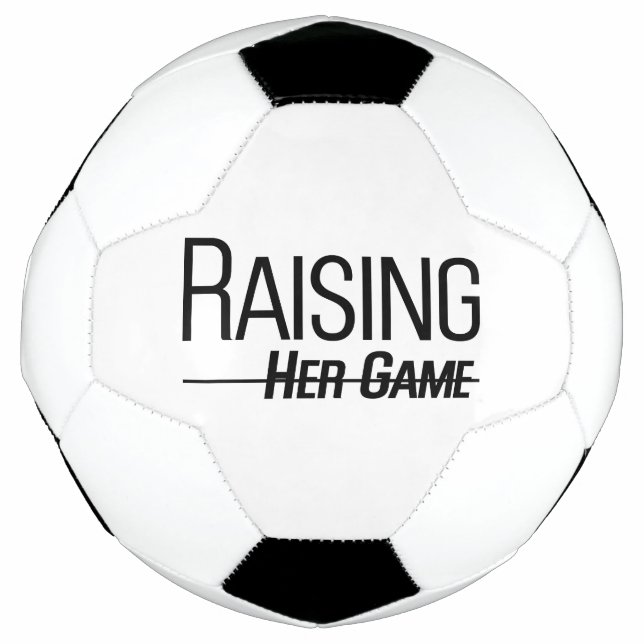 Bola de Futebol Raising Her Game (Frente)