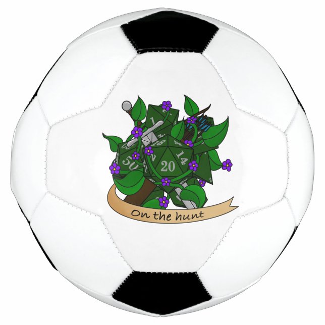 Bola De Futebol Ranger Dice Design (Frente)