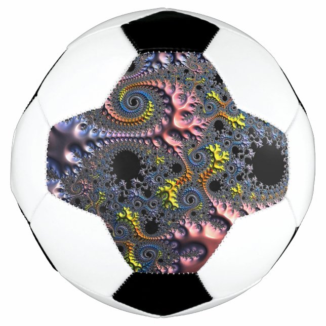 Bola De Futebol Reinos Espirais Infinitos (Frente)