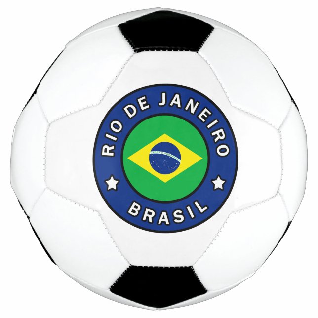 Bola De Futebol Rio de Janeiro Brasil (Frente)