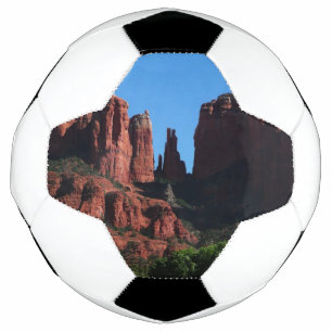 Bola De Futebol Rochas da Catedral em Sedona Arizona Monumento