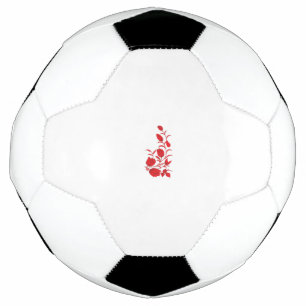 Bola De Futebol Rosa Madder, Thunderbird floral design
