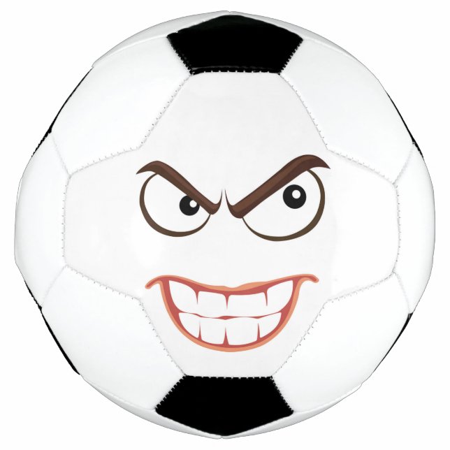 BOLA DE FUTEBOL ROSTO SINISTER (Frente)