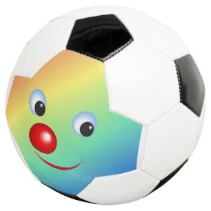 Bola De Futebol Rosto sorridente