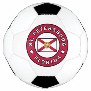 Bola De Futebol Ruas. Petersburg Flórida