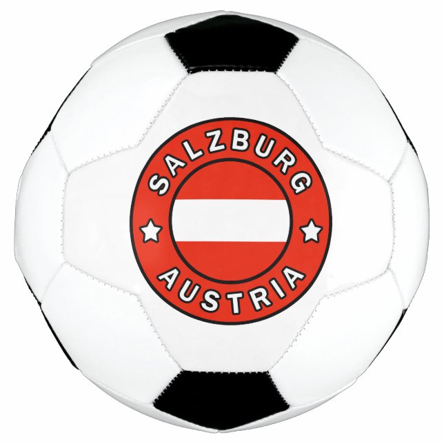 Bola De Futebol Salzburg Áustria (Frente)