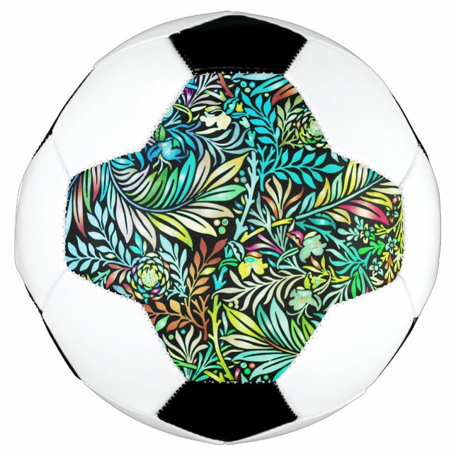 Bola De Futebol Samambaia Verde Prismática (Frente)