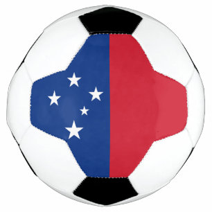 Bola De Futebol Samoa Flag