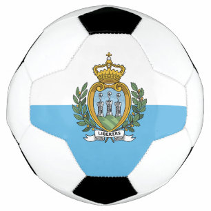 Bola De Futebol San Marino Flag