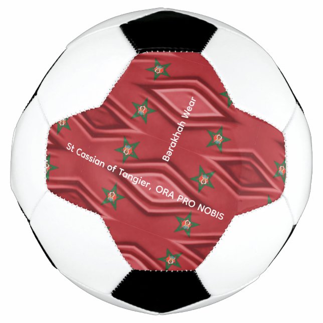 Bola De Futebol Santo Cassiano de Tânger (Frente)
