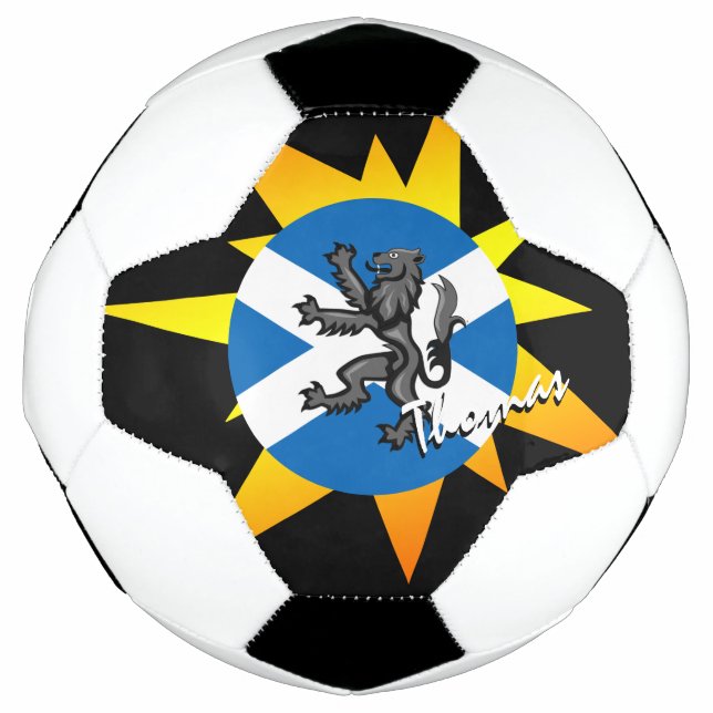 Bola De Futebol Scotland Football & Scottish Flag / BANG (Frente)