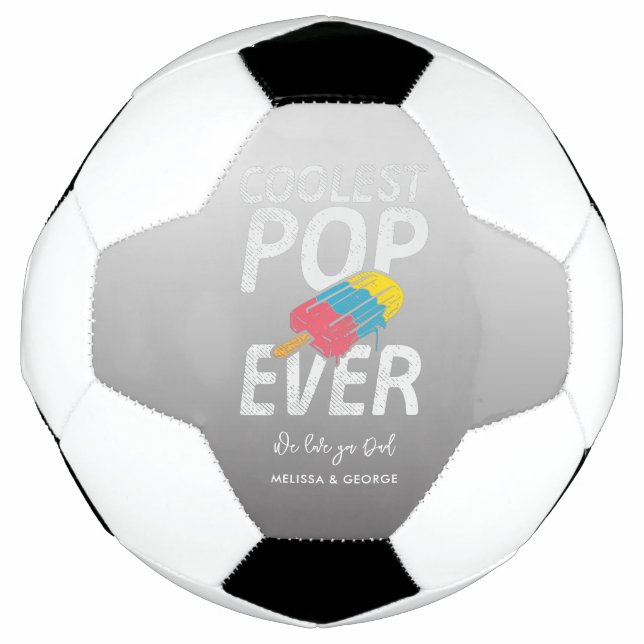 Bola De Futebol Script Pop Mais Fresco Do dia de os pais Nunca Per (Frente)