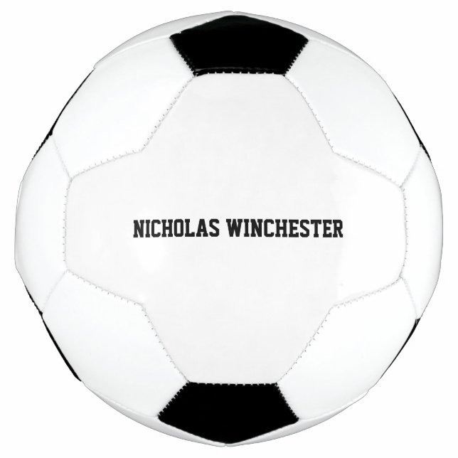 Bola De Futebol Seleção personalizada de nomes personalizados em p (Frente)