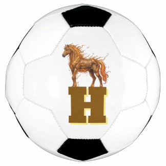 Bola De Futebol Selo de Estouro do Espírito Selvagem – Arte de Cav