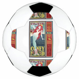Bola De Futebol sereia de coney Island