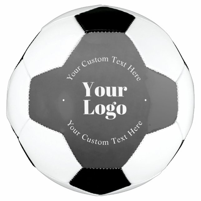 Bola De Futebol Seu logotipo ou design de negócios & texto editáve (Frente)