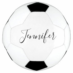 Bola De Futebol Seu Nome Escrita Elegante