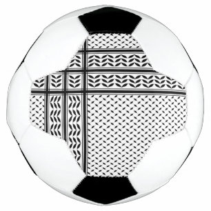 Bola De Futebol Símbolo Keffiyeh do Padrão de Resistência Palestin