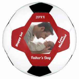Bola De Futebol Simples Moderno Novo Pai Dia dos Pais Foto Futebol